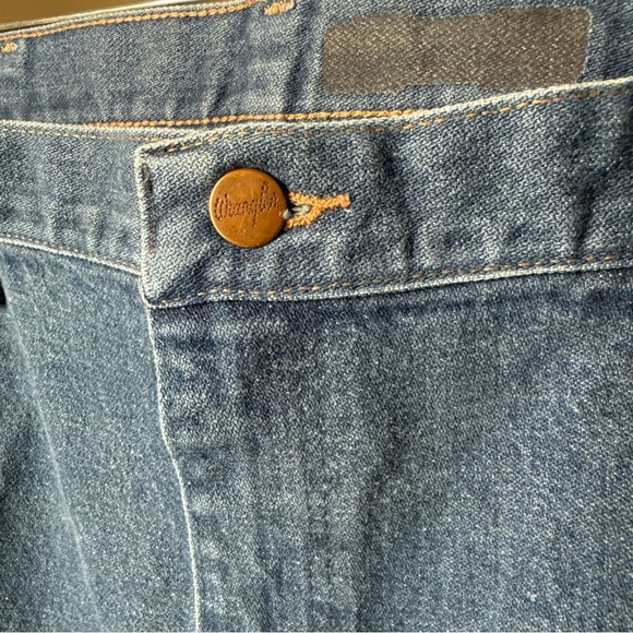 Wrangler Men’s 13MWZ Cowboy Cut Original Blue Jeans Size 38x34 - Picture 5 of 12